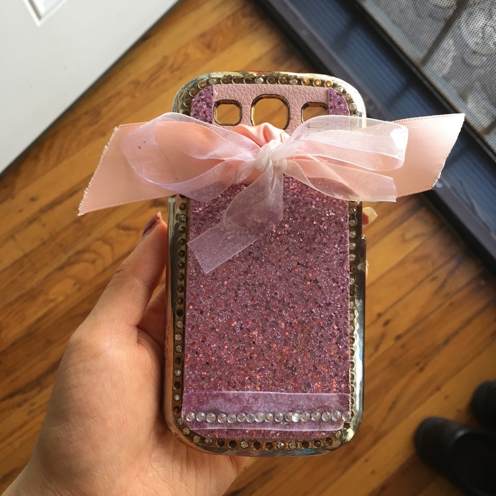 📱 Pink Glitter Luxury Android Phone Case